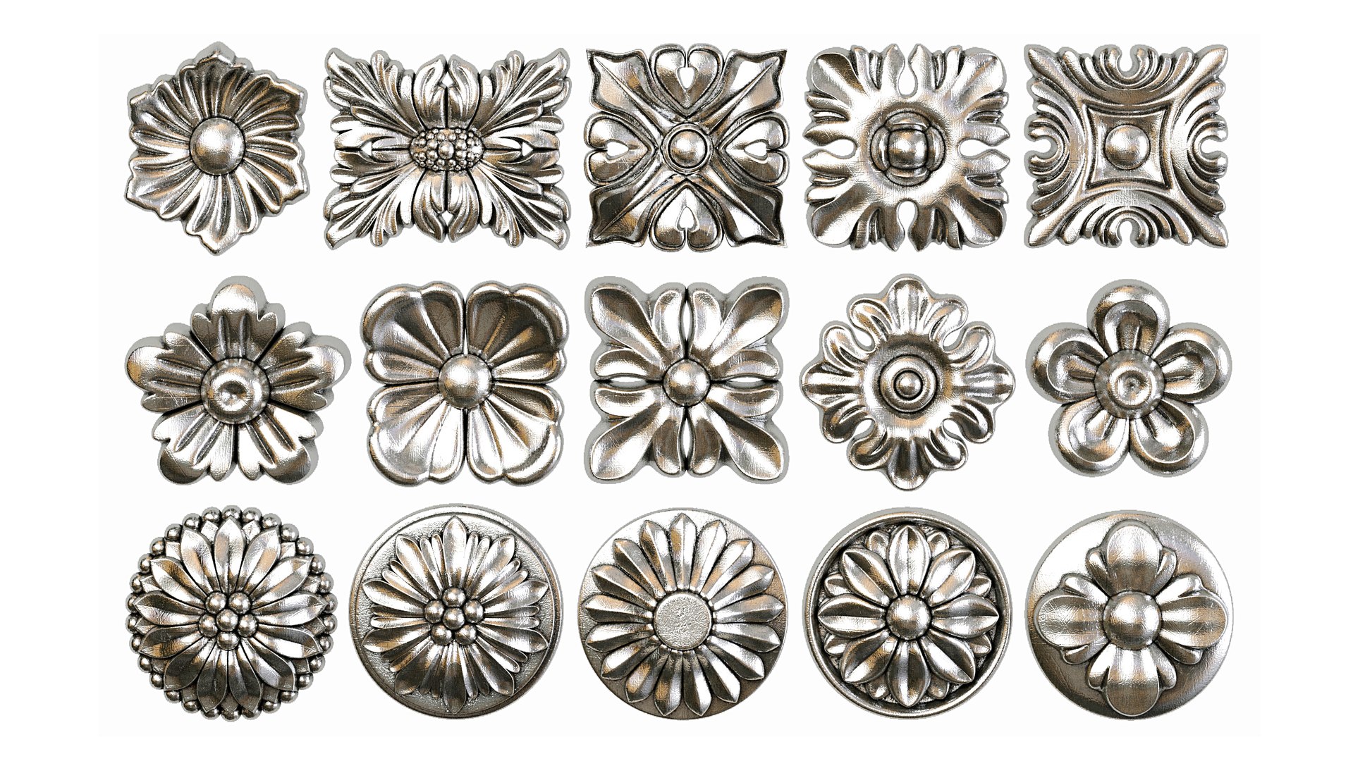3D Collection of 25 classic rosettes model https://p.turbosquid.com/ts-thumb/zl/QbTAsj/yZ/collectionof25classicrosettes_5/jpg/1645283231/1920x1080/fit_q87/d5bd1e27bda0ec0daddc22c3b765997a3468b08b/collectionof25classicrosettes_5.jpg