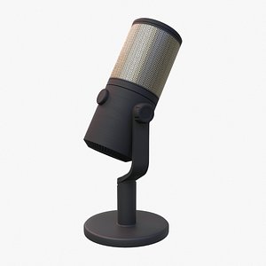Microphone For Streaming 3D Model 3D model