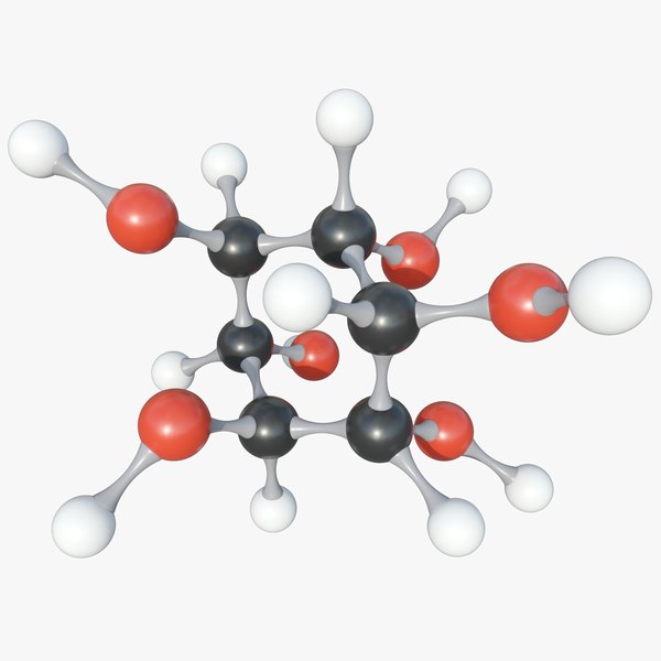 Inositol Trisphosphate Molecule With PBR 4K 8K 3D model