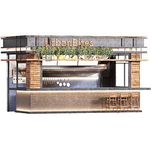 foodcourt restaurant28 3D