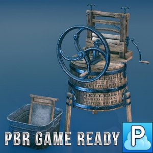 fbx western washing machine washboard