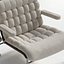 Moderner Lounge-Sessel mit gepolstertem Kissen und Metallgestell – 3D-Modell