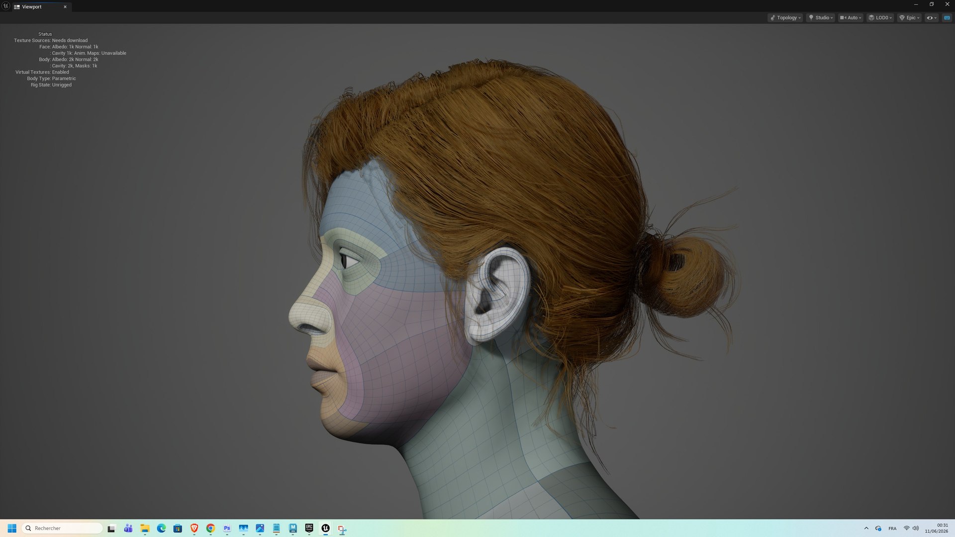 MetaHuman Compatible Messy Low Bun Hair Cards model https://p.turbosquid.com/ts-thumb/zl/g3crGJ/JV/u2/jpg/1782736515/1920x1080/fit_q87/e18fab7c48e274528c83c8f240809a153d4f562e/u2.jpg