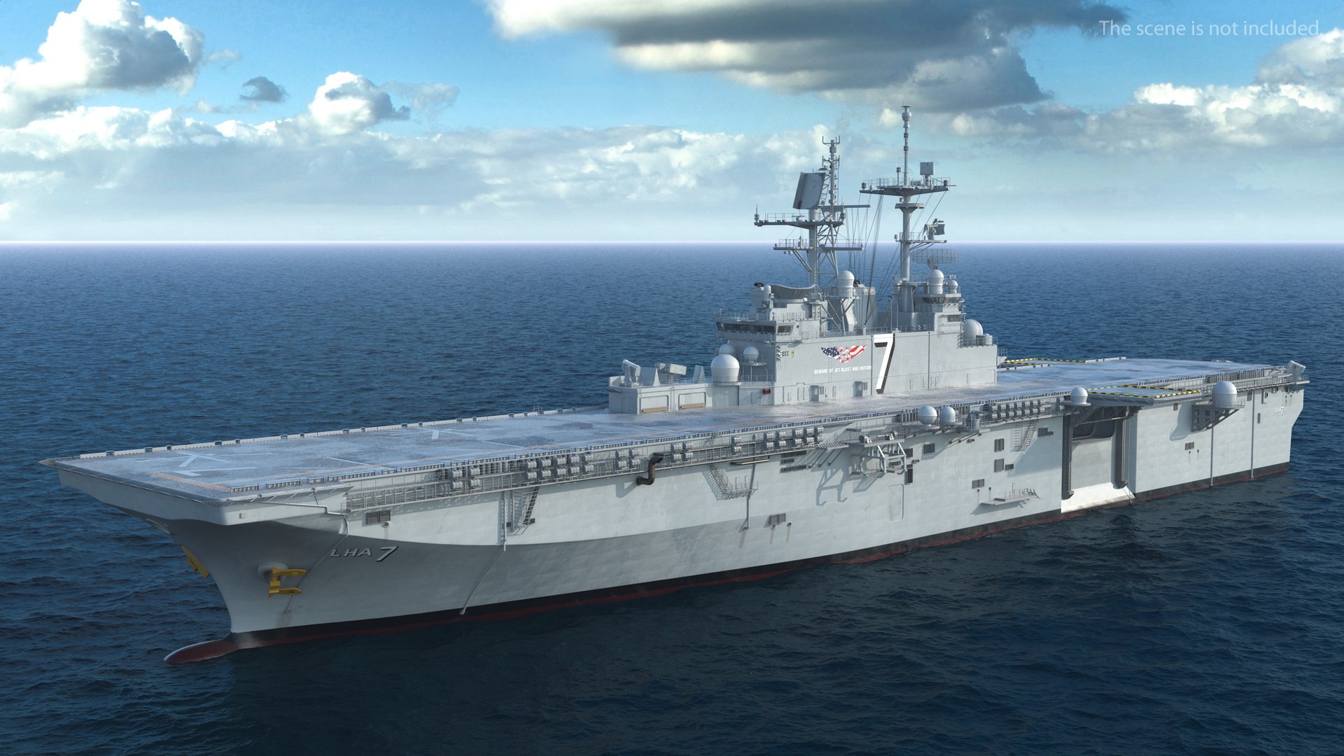 Uss tripoli lha 7 model - TurboSquid 1574357