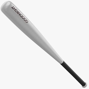 real base ball bat 3d model