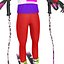 Лыжник Женский 1 Rigged