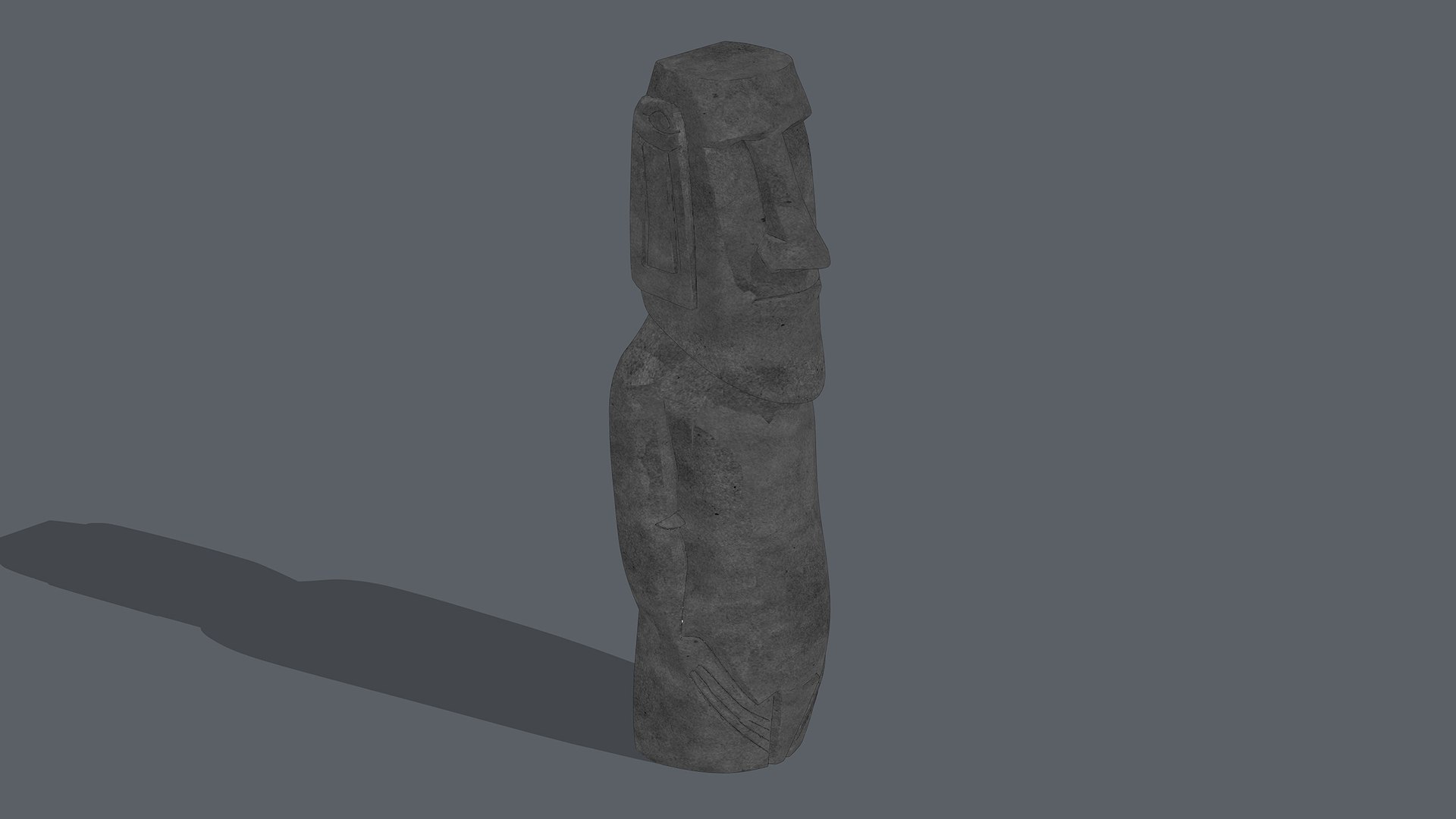3D Easter Island Moai Statue - TurboSquid 2426947