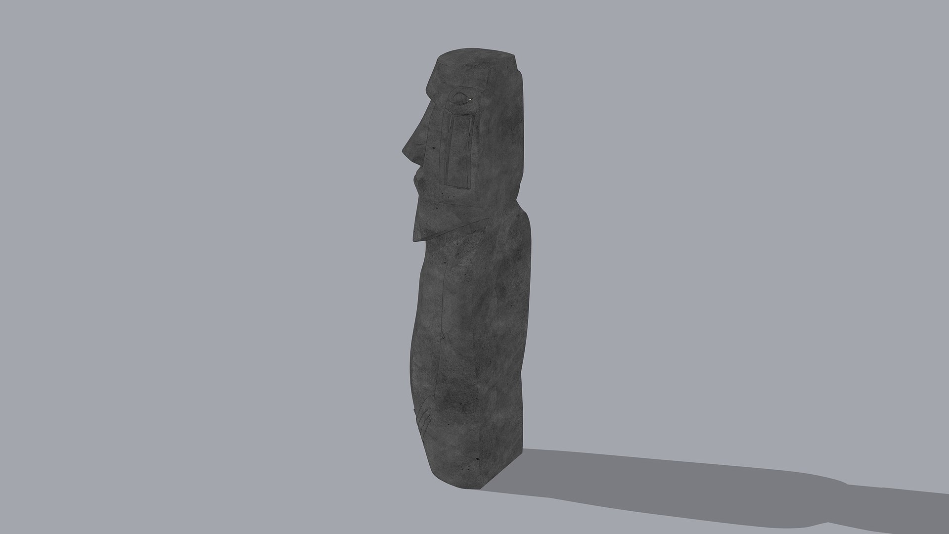 3D Easter Island Moai Statue - TurboSquid 2426947