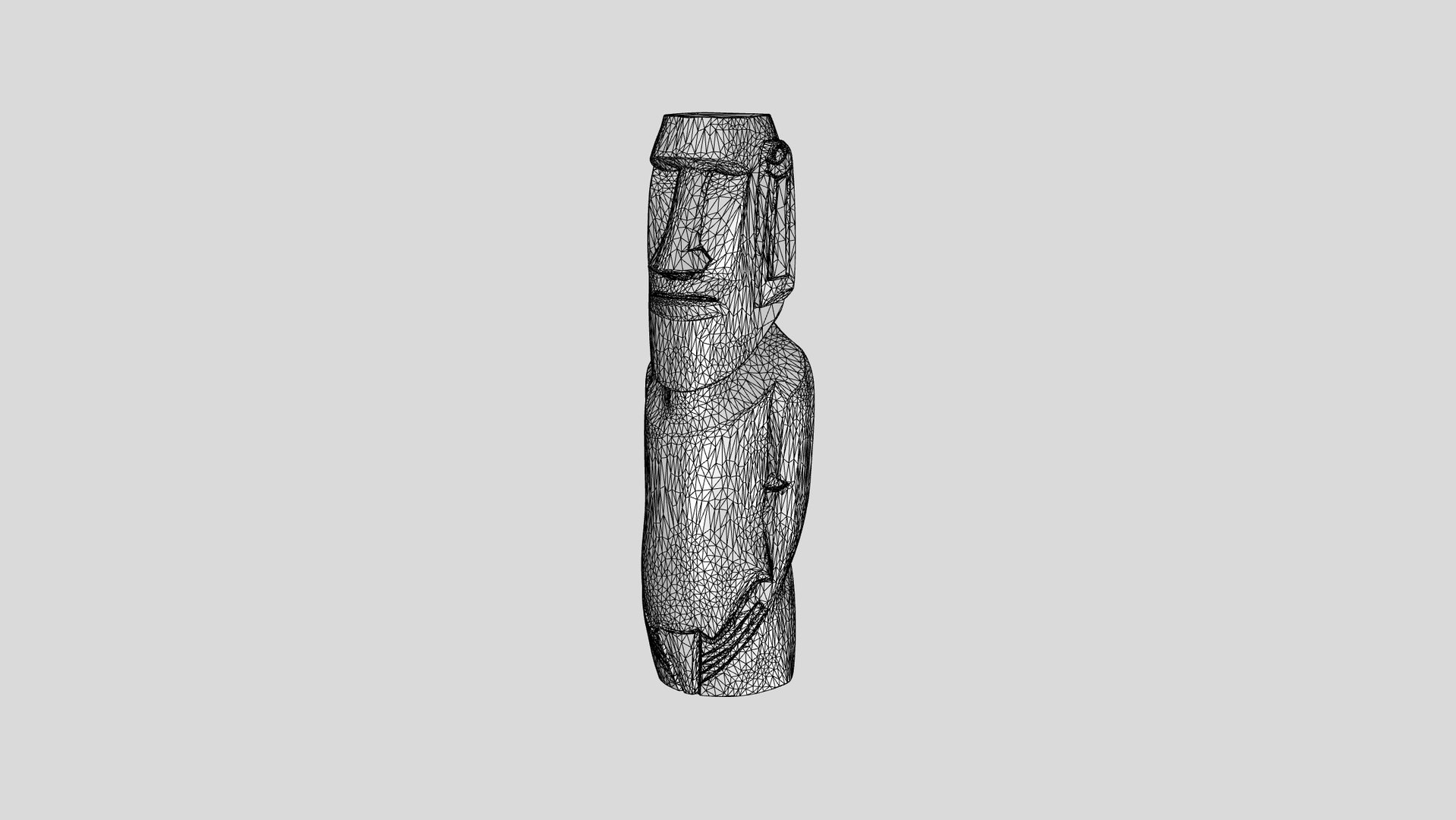 3D Easter Island Moai Statue - TurboSquid 2426947