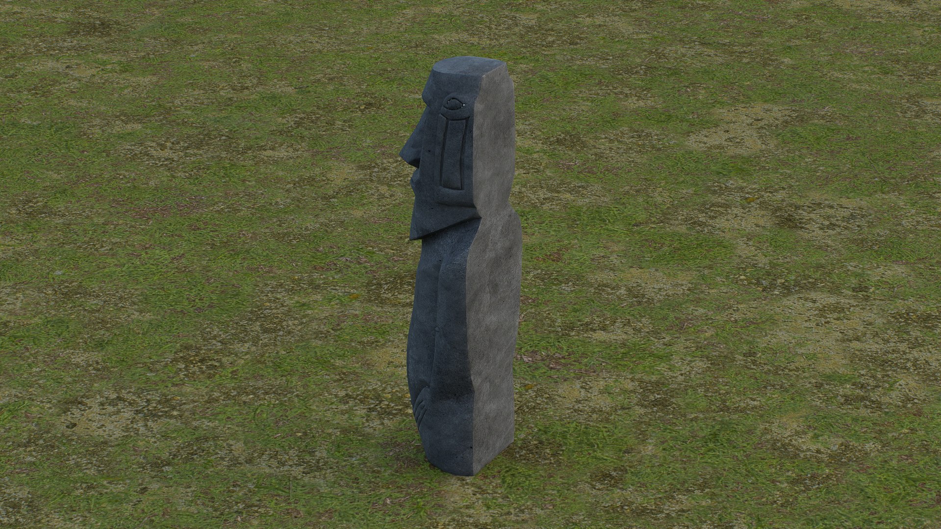 3D Easter Island Moai Statue - TurboSquid 2426947