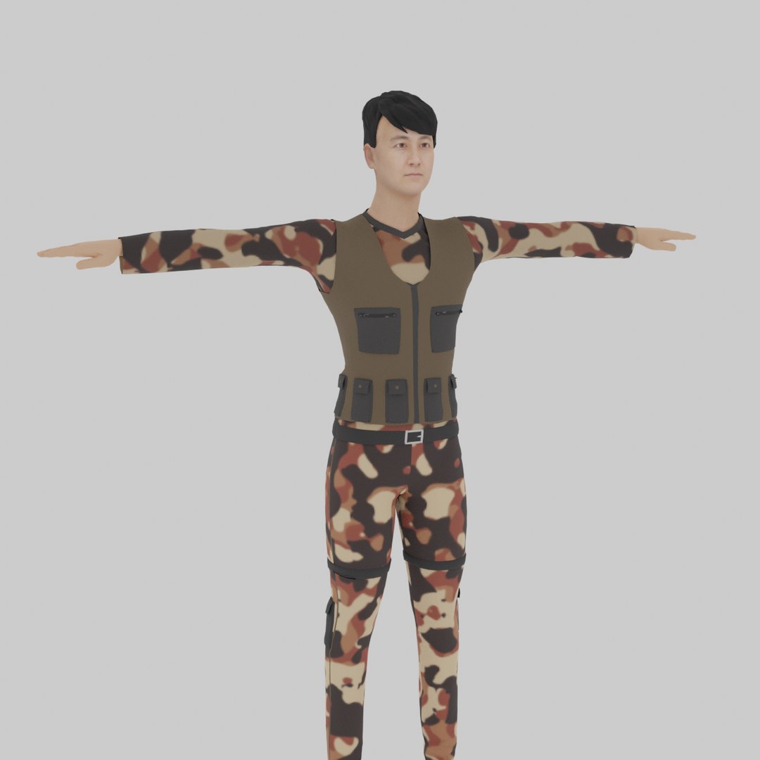 Soldier 3D Model - TurboSquid 2021614