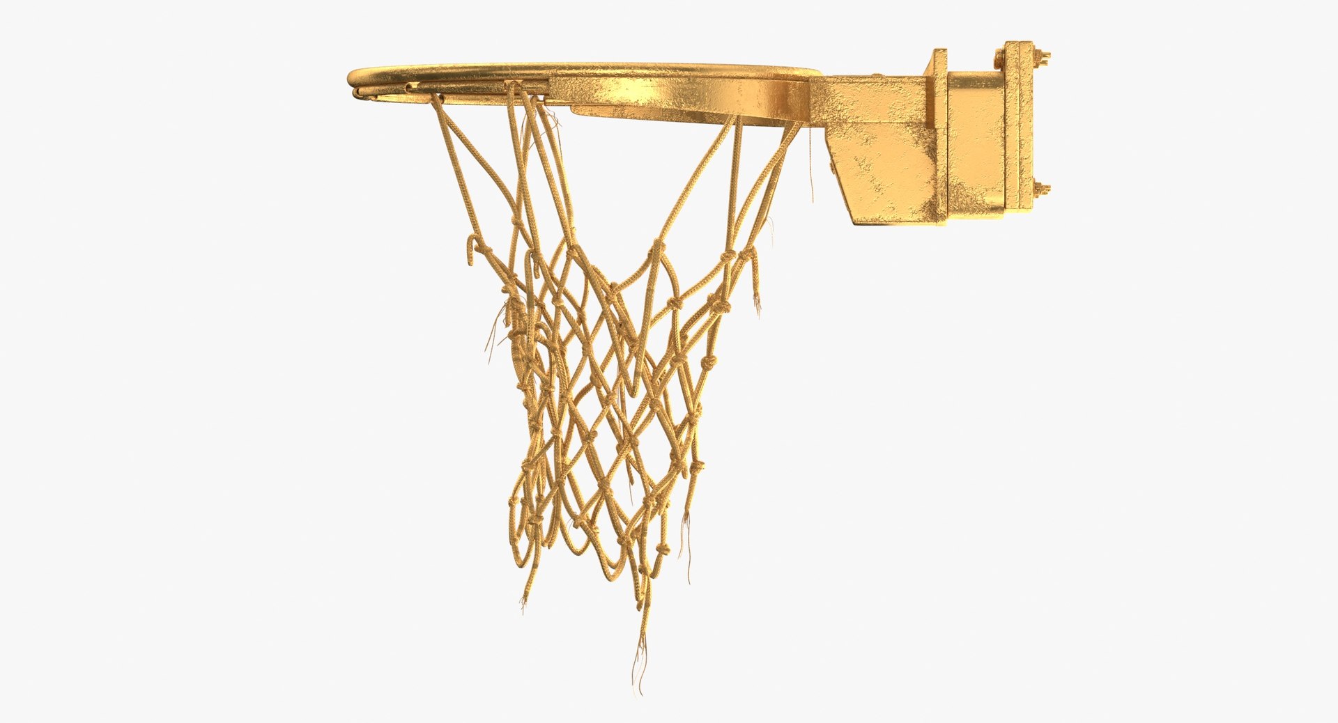 gold basketball hoop png