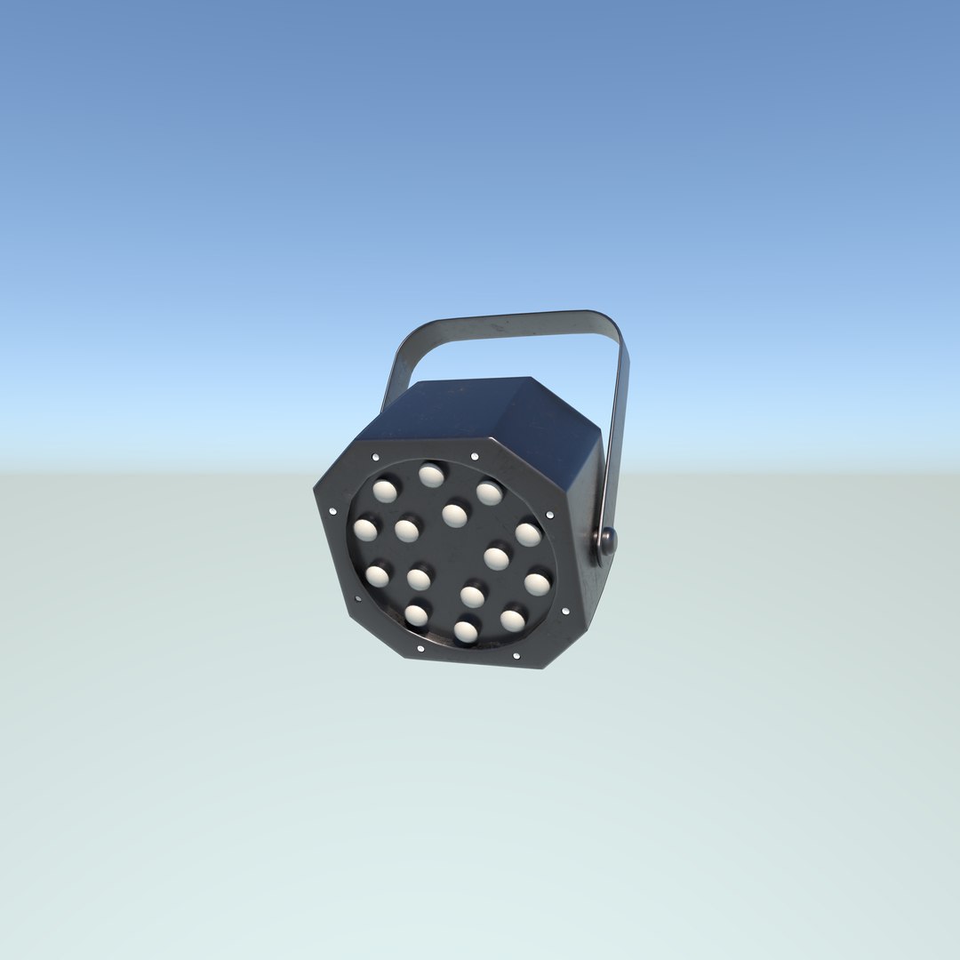3D Led Rgb Par Light 3D Model - TurboSquid 2332390