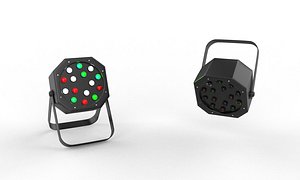 3D led rgb par light 3D model