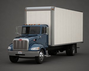 Peterbilt 337 box truck