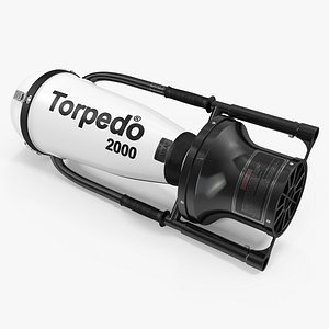 underwater scooter torpedo 2000 3d fbx