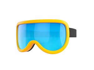3D ski goggles