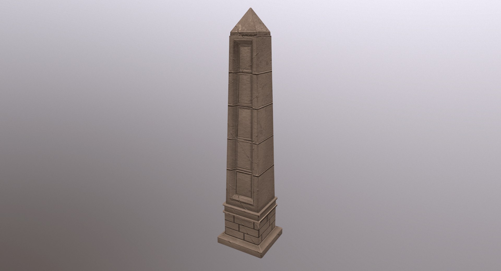 Ready Obelisk 3D Model - TurboSquid 1203248