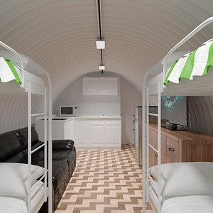 3D model Shelter Interior