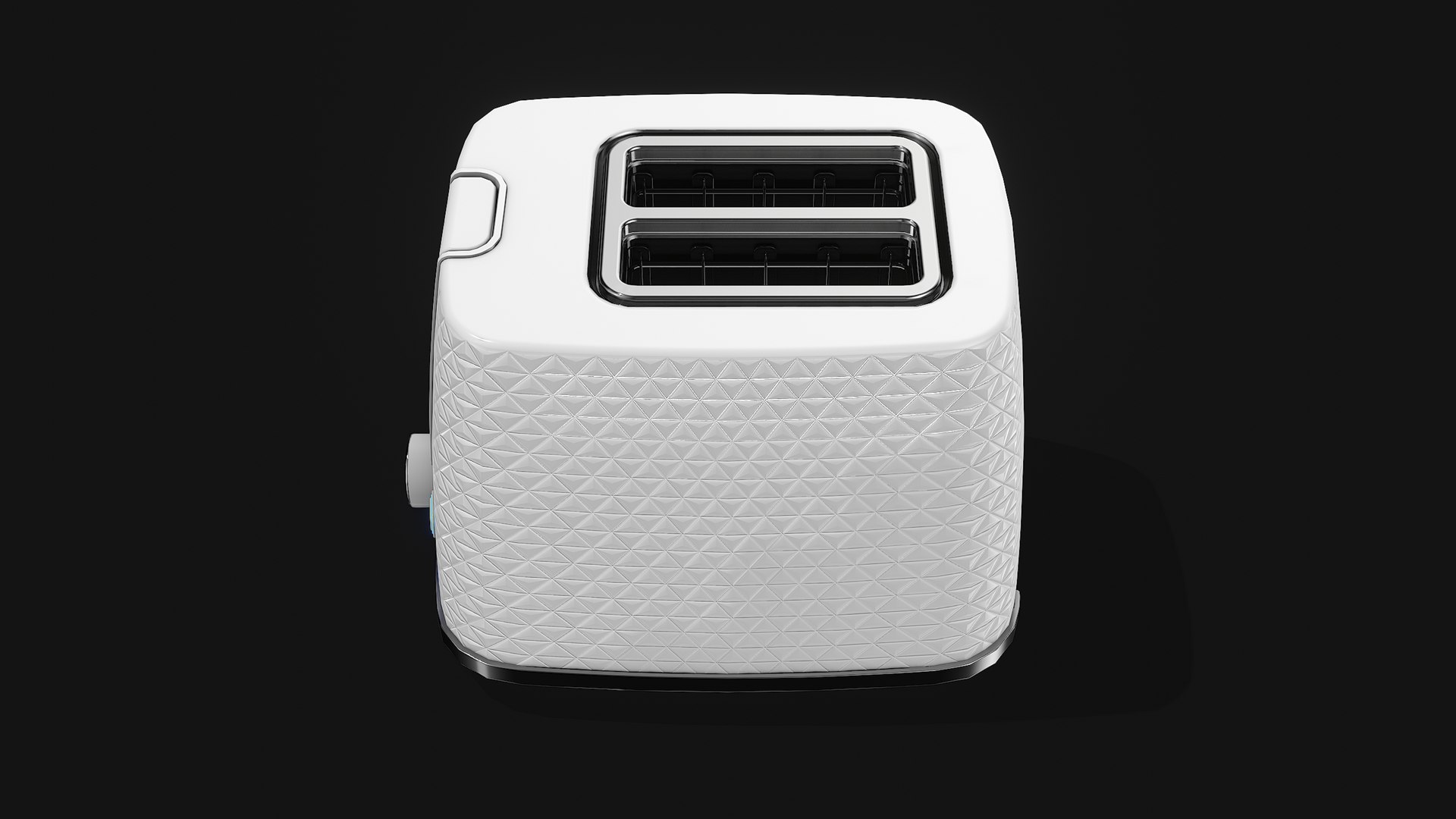 Toaster - White 3D Model - TurboSquid 2250328