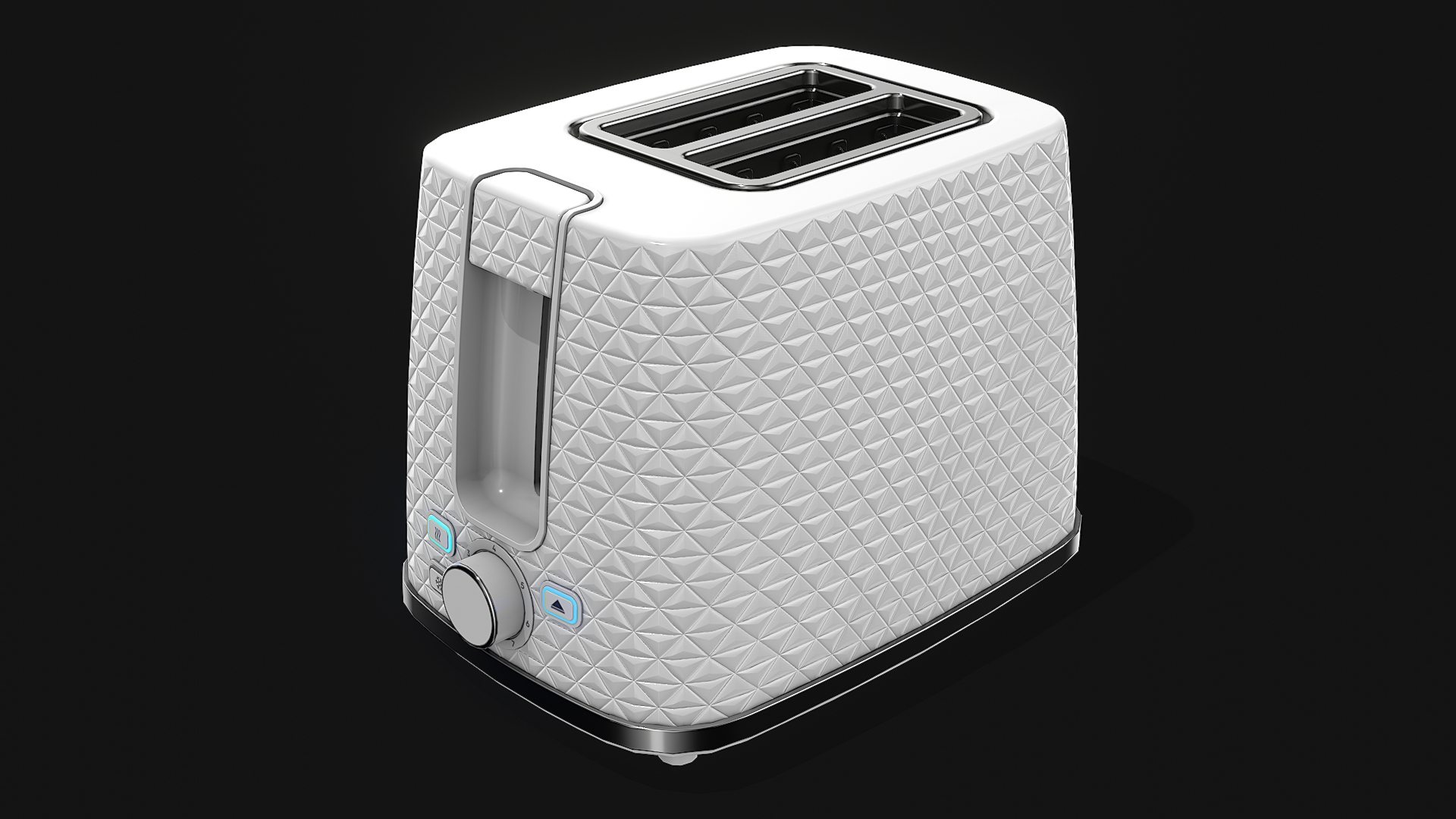 Toaster - White 3D Model - TurboSquid 2250328