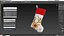 Christmas Stocking with Deer