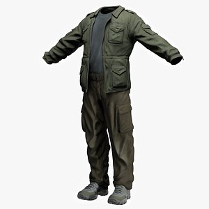 Men's Clothing - Military Style