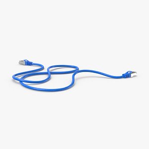 ethernet-cable---cable-01 3D model