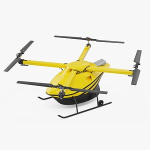 Aerial Cargo Delivery Drone 3D model