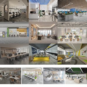 3D 13 Administration Offices - 2020 - Bundle 04 model