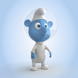 SMURF CAT 3D model 3D printable