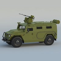 GAZ Tigr Russian Military Vehicle