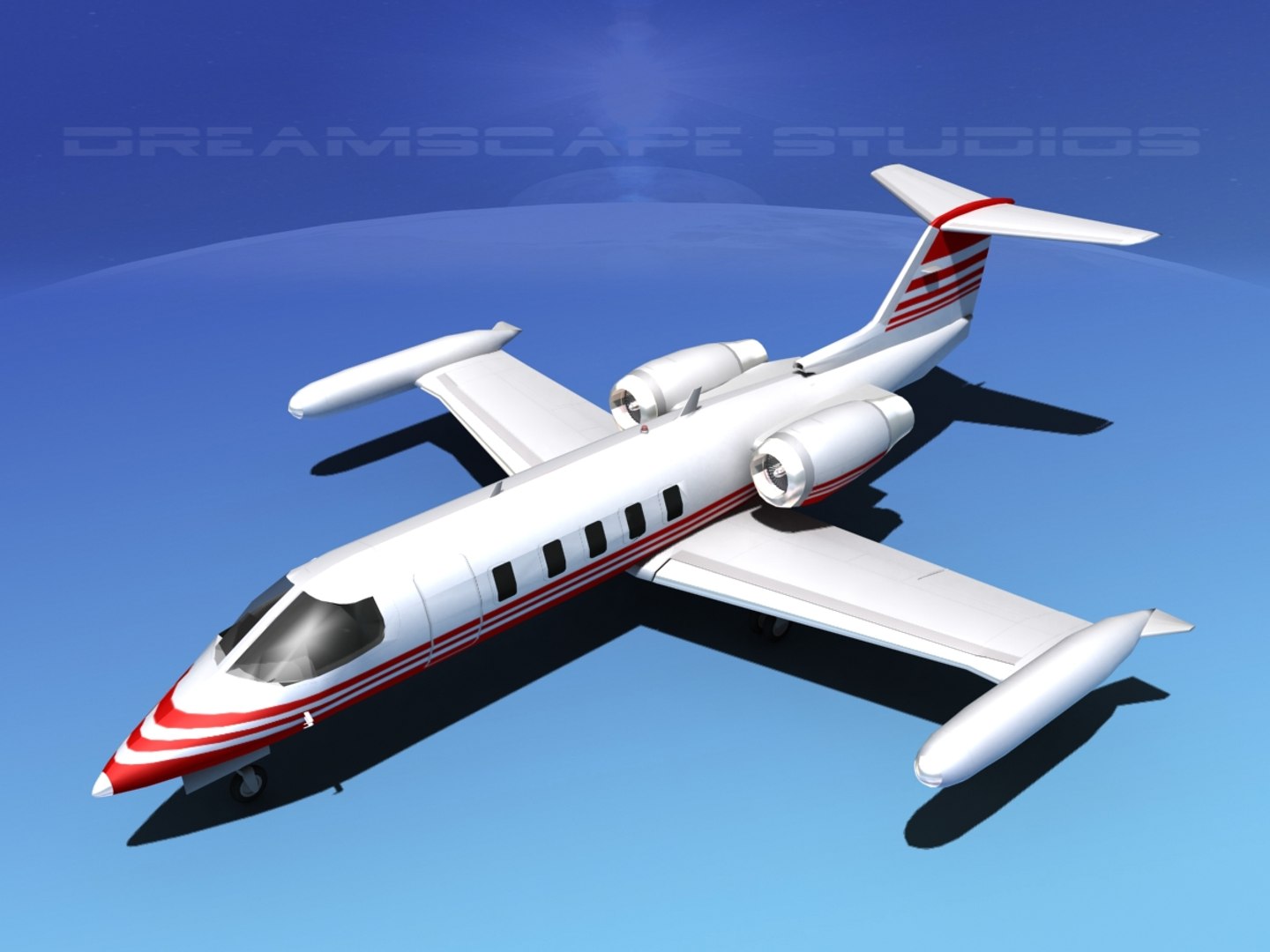 Learjet 35 3d Dxf