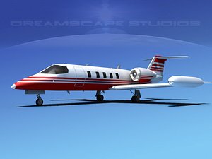 learjet 35 3d dxf