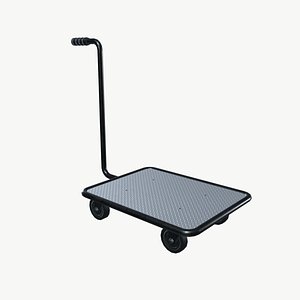 Hand truck 3D model