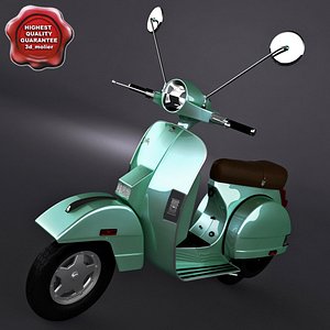 Classic Vespa Scooter
