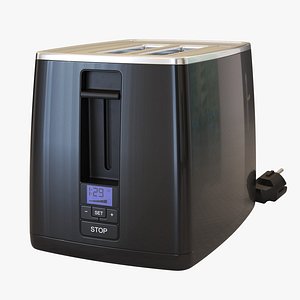 3D model electric toaster