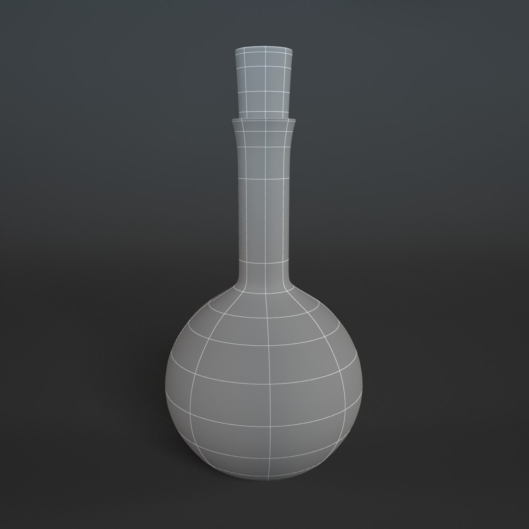 3d Magic Potion Bottle