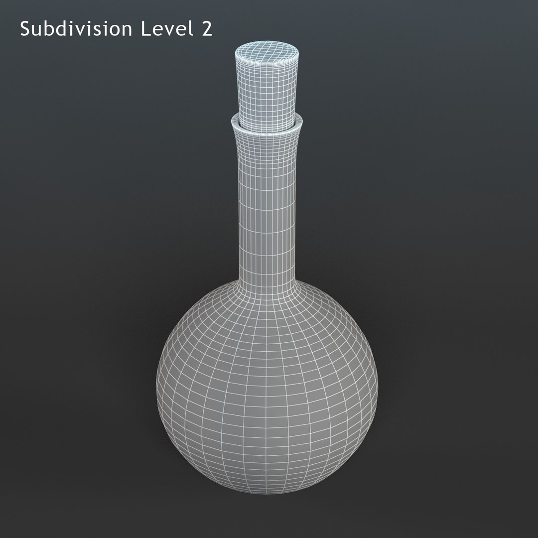 3d Magic Potion Bottle