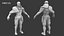 Stylized Samurai Hero  Modular 3D Character  Animations FPS  TPS Ready