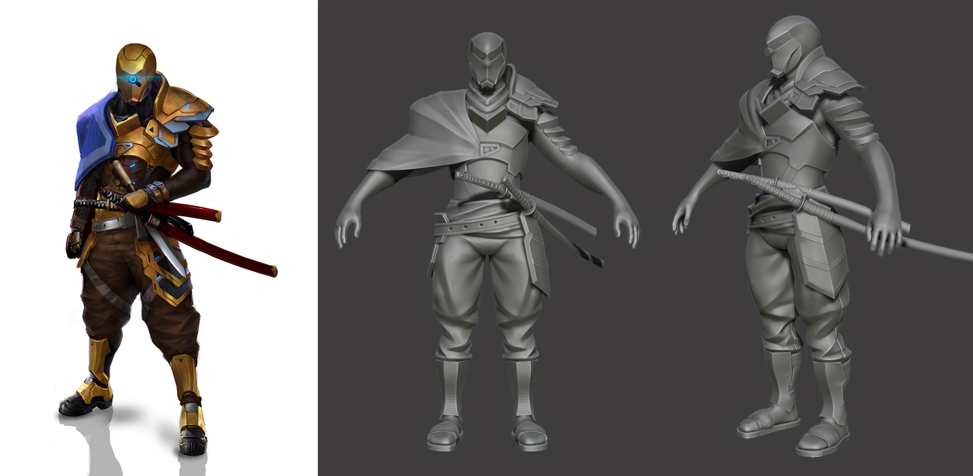 Stylized Samurai Hero  Modular 3D Character  Animations FPS  TPS Ready 3D model https://p.turbosquid.com/ts-thumb/zm/XNnJxv/DJ/13/jpg/1749673166/1920x1080/fit_q87/d66f5b95890fa4a317ce49ae5fc8e5836699c45f/13.jpg