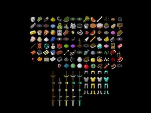 3d model of items minecraft