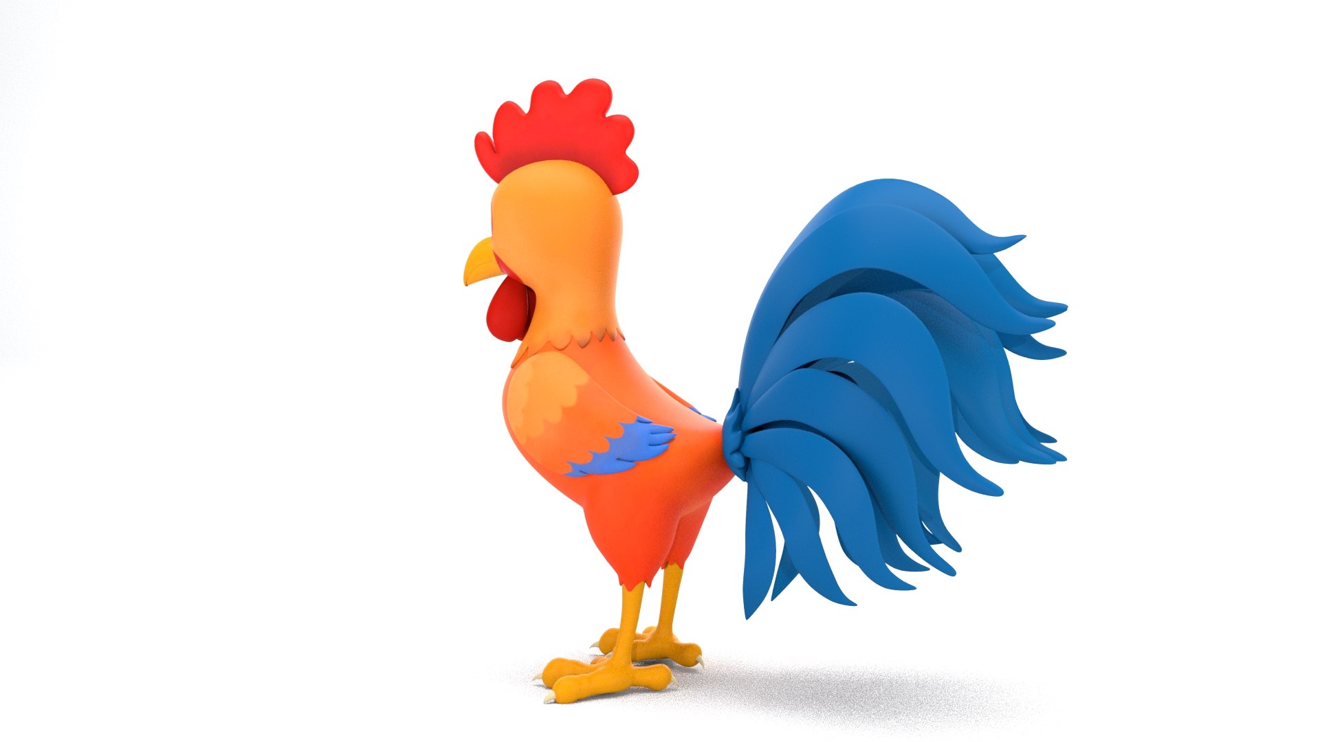 Rooster 3D - TurboSquid 2079150