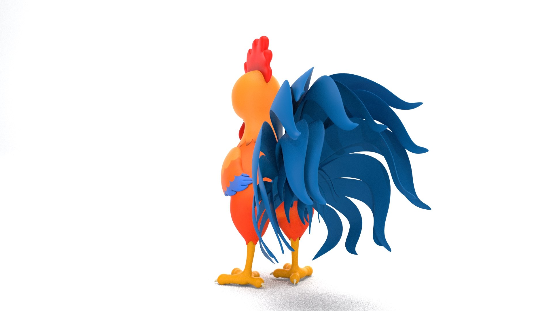 Rooster 3D - TurboSquid 2079150