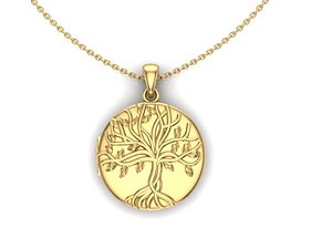 3D model life tree pendant