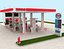 Esso Gas Station High Detail