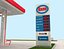 Esso Gas Station High Detail
