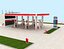 Esso Gas Station High Detail