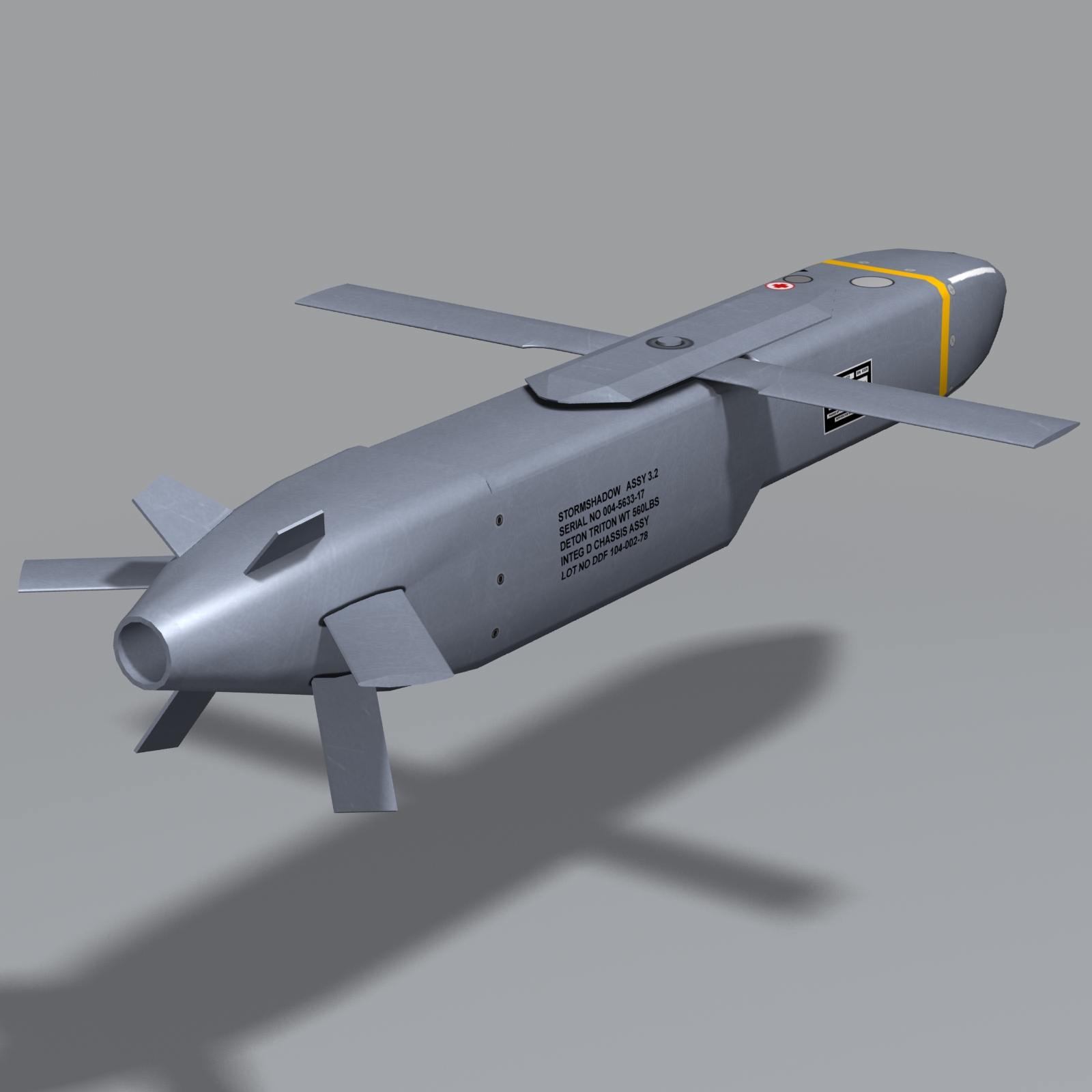 3d model mbda stormshadow