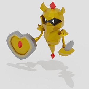 Knight 3D model